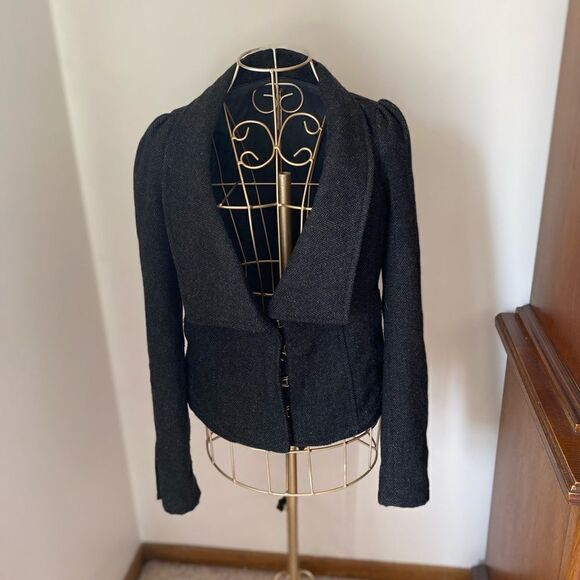 Free People wool blend blazer size 0 - Picture 15 of 15